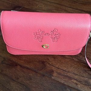 Disney X Coach Hayden Crossbody With Mickey Mouse And Minnie Mouse